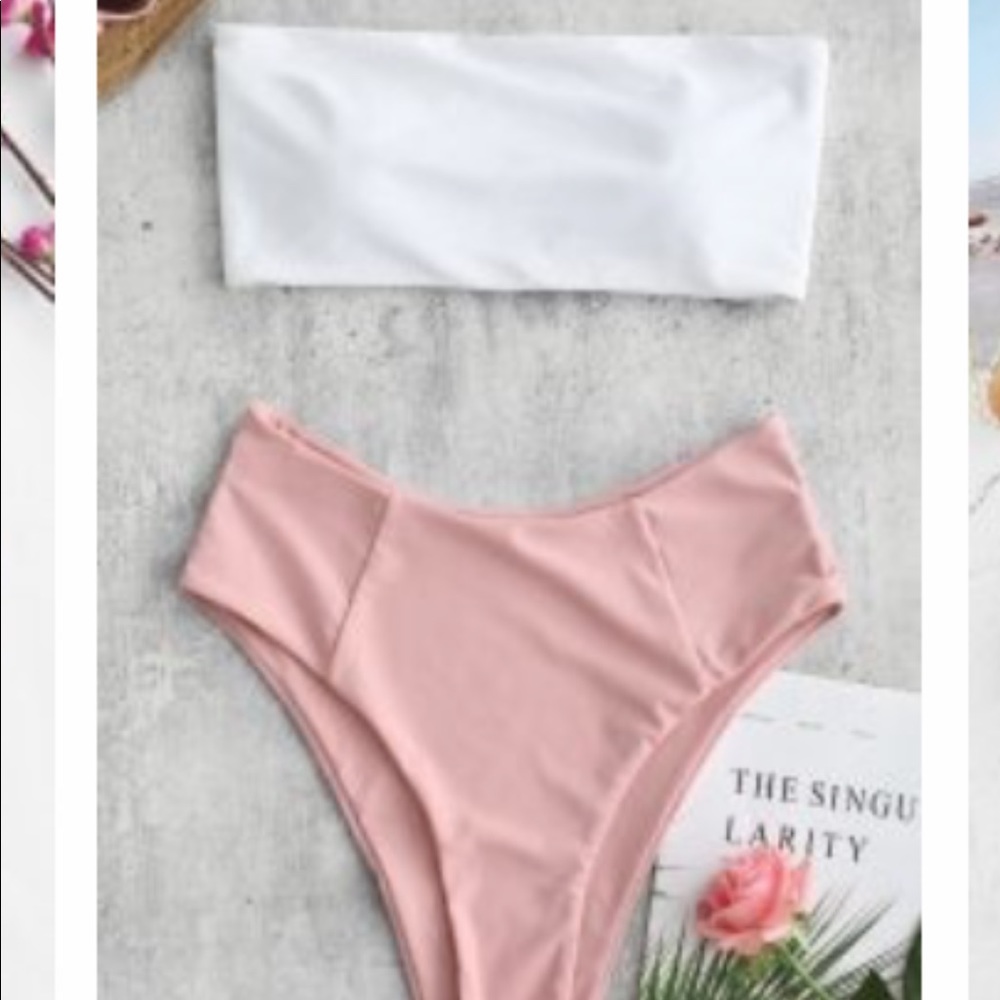 Brand new never worn high waisted two piece